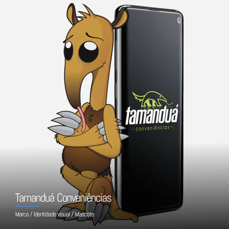 tamanduá-conveniências-criação-de-logotipo